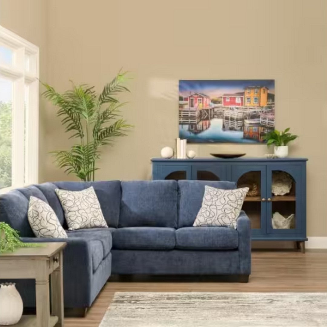 2 Piece Sectional McCoy-Navy
