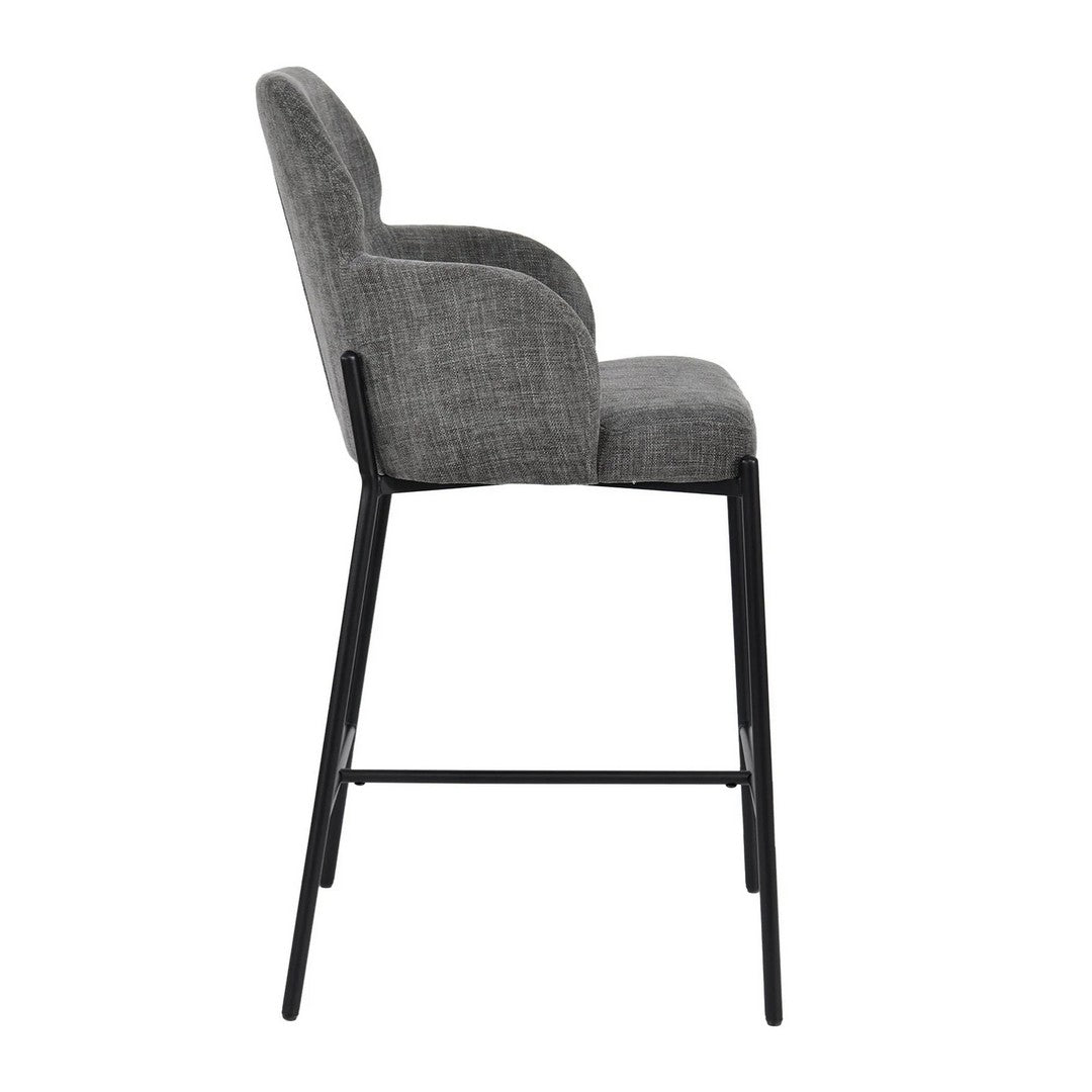 ALLEGRA COUNTER STOOL - GRAPHITE
