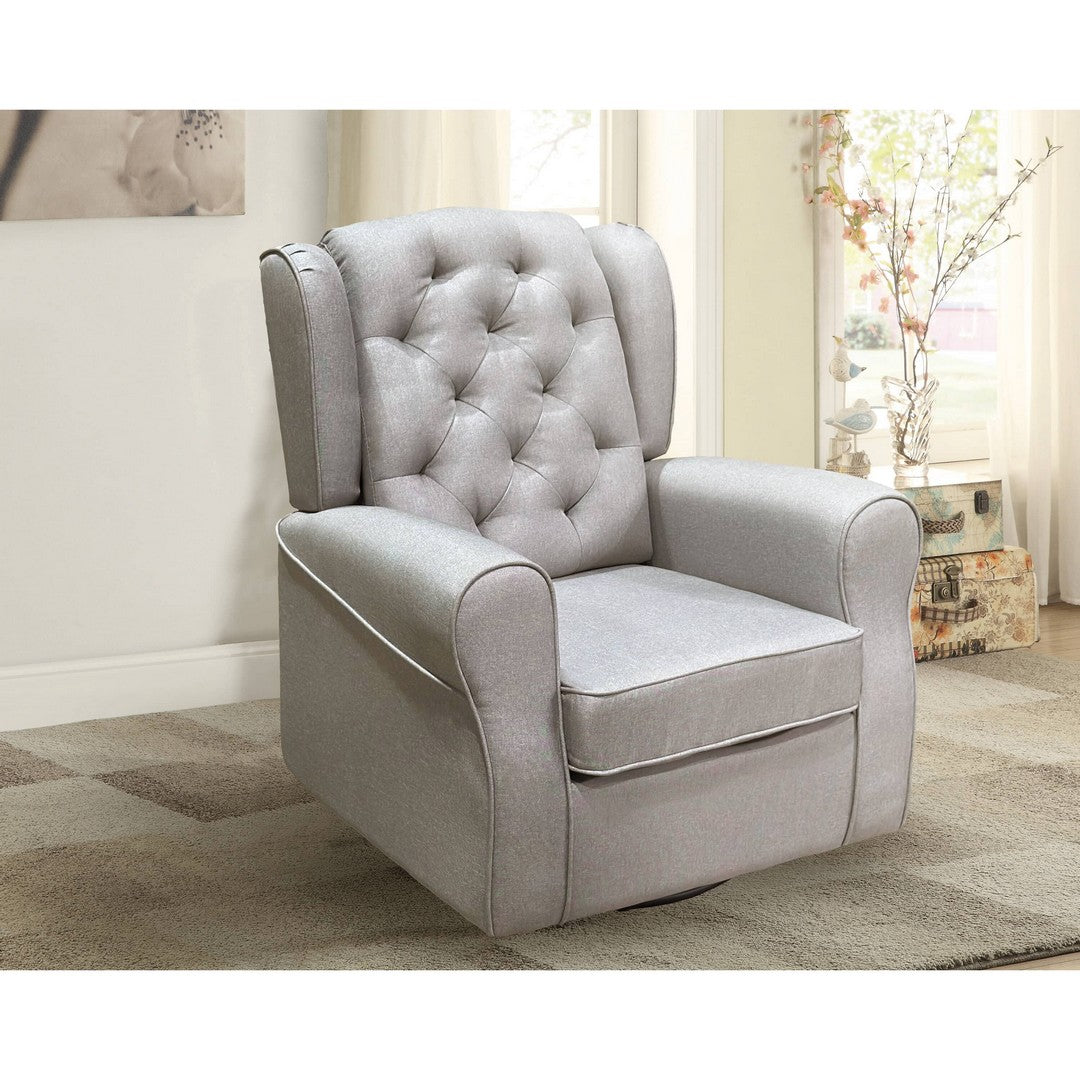 GLIDER, SWIVEL FIONA LGT GRY