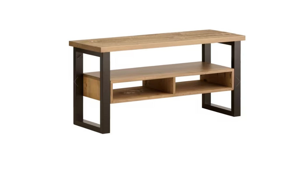 STAND, TV 46" FARMHOUSE BLK